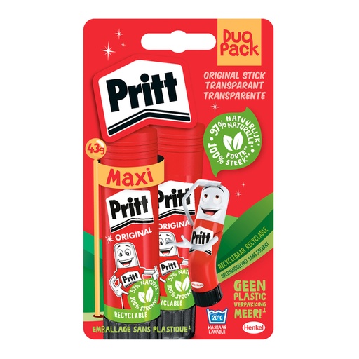 [836104] Lijmstift Pritt Stick Original 43gr blister