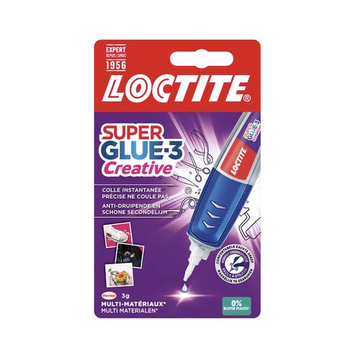 [836241] Secondelijm Loctite Perfect Pen 3 gram op blister