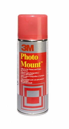[836257] Lijmspray 3M foto mount spuitbus 400ml
