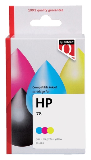 [841004] Inktcartridge Quantore alternatief tbv HP C6578A 78 kleur