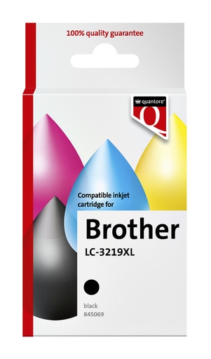 [845069] Inktcartridge Quantore alternatief tbv Brother LC-3219XL zwart