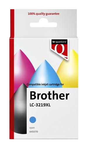 [845070] Inktcartridge Quantore alternatief tbv Brother LC-3219XL blauw