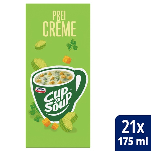 [890193] Cup-a-Soup Unox prei-crème 21x175ml