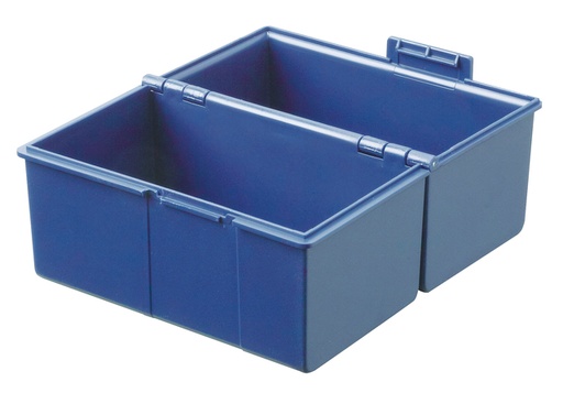 [221243] Kaartenbak Han breed A6 kunststof blauw