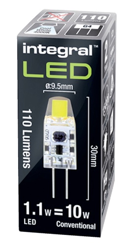 [890629] Ledlamp Integral GU4 4000K koel wit 1W 110lumen