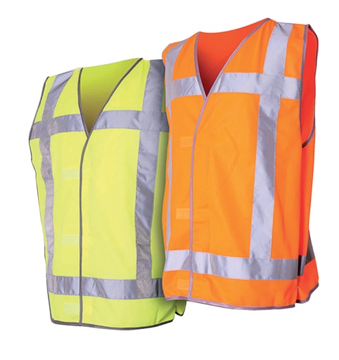 [890841] Veiligheidsvest QW3 fluor geel
