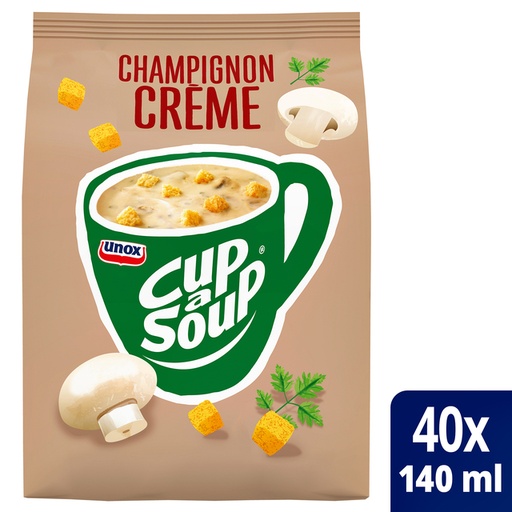 [891014] Cup-a-Soup Unox machinezak champignon crème 140ml