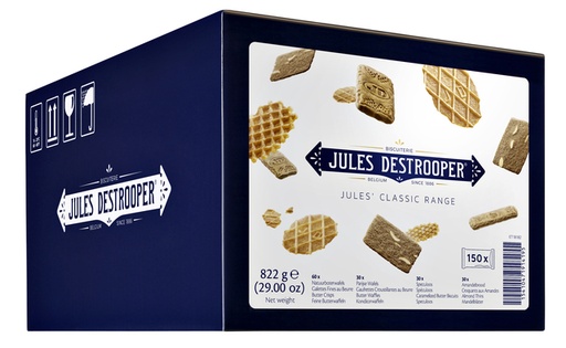 [891105] Koekjes Jules Destrooper Classic Range 150 stuks