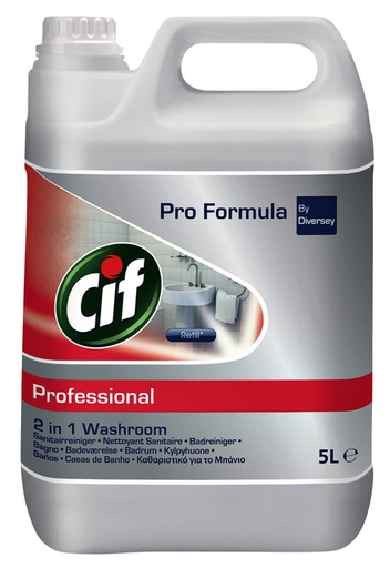 [891653] Sanitairreiniger Cif Professional 2-in-1 5 liter