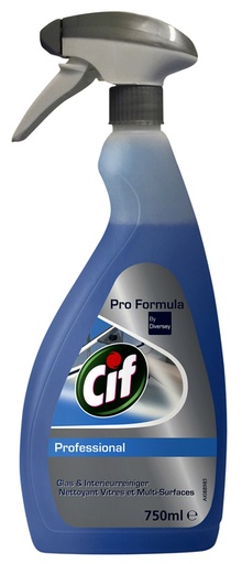 [891654] Glas- en interieurreiniger Cif professional spray 750ml