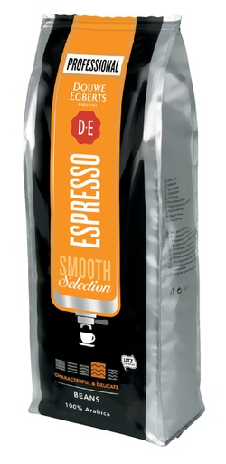 [891697] Koffie Douwe Egberts espresso bonen medium smooth 1kg