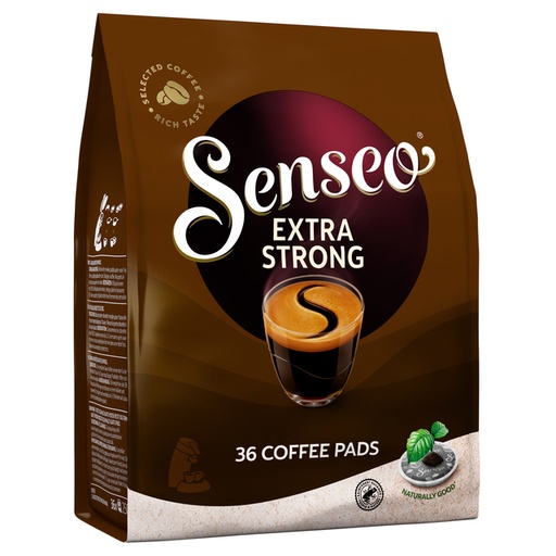 [891728] Koffiepads Douwe Egberts Senseo extra strong 36 stuks