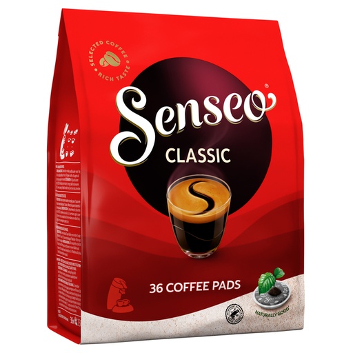 [891731] Koffiepads Douwe Egberts Senseo classic 36 stuks