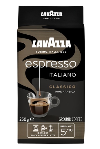 [891893] Koffie Lavazza gemalen Caffè Espresso 250gr