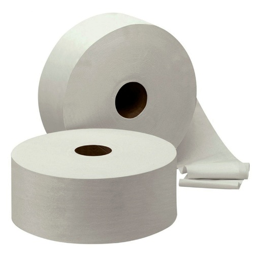 [892181] Toiletpapier Cleaninq jumbo groot 2-laags 380m wit