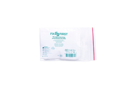 [892554] Pleister FixFirst assorti 20 stuks