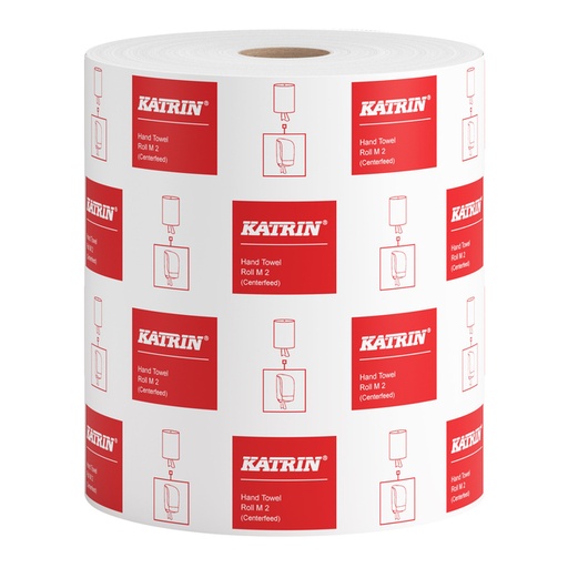 [892597] Poetspapier Katrin medium 2-laags 500 vel wit 481911