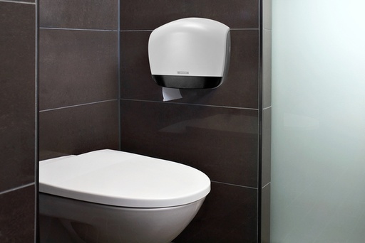 [892635] Toiletpapierdispenser Katrin Gigant L jumbo groot wit 90083