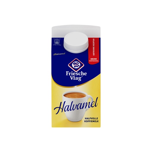 [897026] Koffiemelk Friesche Vlag halvamel 455ml