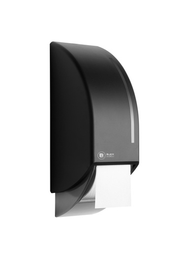 [897149] Toiletpapierdispenser BlackSatino ST10 systeemrol duo zwart 331950