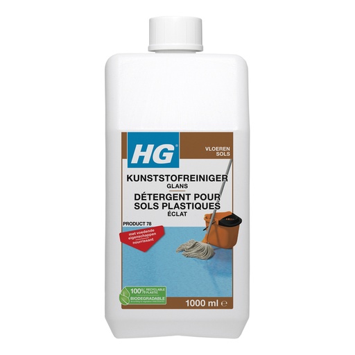 [897210] Vloerreiniger HG voor kunststof vloeren 1l