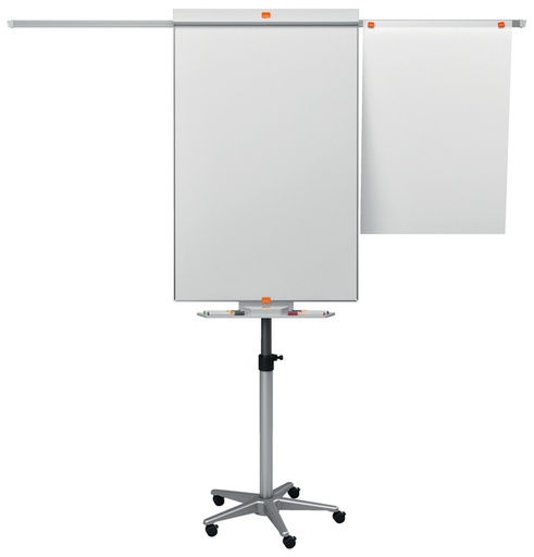 [919825] Flipover mobiele Nobo met uitschuifbaar armen