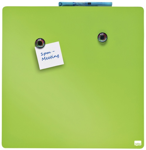 [919948] Whiteboard Nobo tegel 36x36cm groen magnetisch
