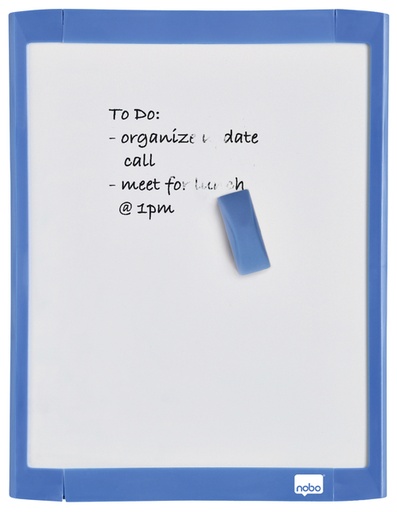 [919958] Whiteboard Nobo 21.6x28cm magnetisch assorti