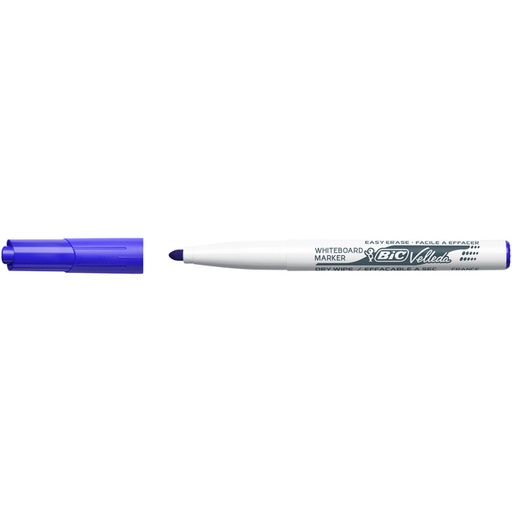 [920263] Whiteboardmarker Bic Velleda 1741 rond medium blauw