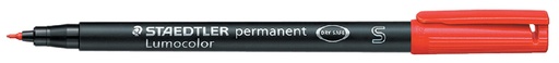 [920502] Viltstift Staedtler Lumocolor 313 permanent S rood