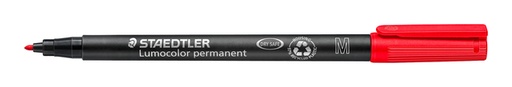 [920542] Viltstift Staedtler Lumocolor 317 permanent M rood