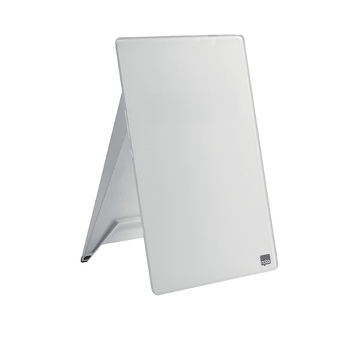 [920847] Desktop flipover Nobo met droog uitwisbaar glasoppervlak