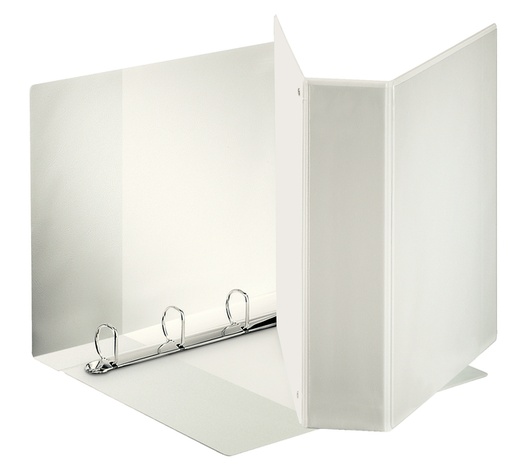 [265820] Presentatieringband Esselte panorama A4 4-rings D-mechaniek 52mm PP wit