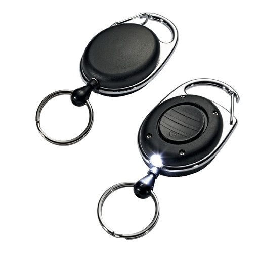 [921273] Afrolmechanisme Durable 8198 met ring + lampje 800mm zwart