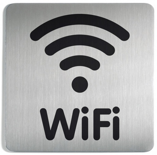 [921315] Infobord pictogram Durable 4786 vierkant wifi 150mm