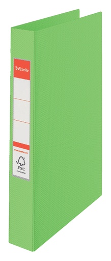 [265884] Ringband Esselte A4 23-rings O-mech 25mm groen