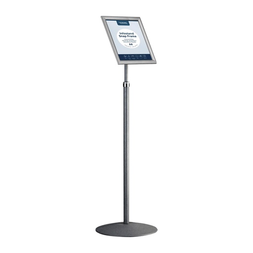 [922546] Infostandaard Europel telescopisch incl. A4 kliklijst 25mm