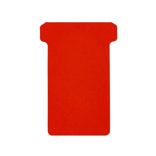 [950822] T-kaart Djois formaat 2 48mm rood 100 stuks