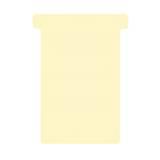 [950831] T-kaart Djois formaat 3 77mm beige 100 stuks