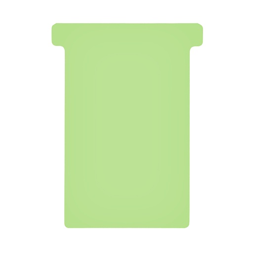 [950834] T-kaart Djois formaat 3 77mm groen 100 stuks