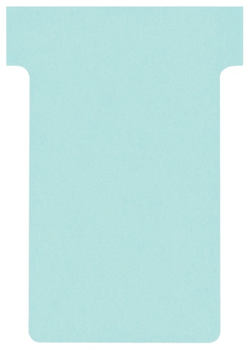 [950866] T-kaart Nobo nr.2 48mm blauw 100 stuks