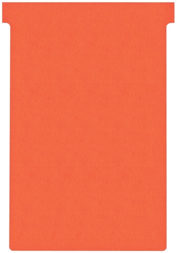 [950883] T-kaart Nobo nr.4 112mm rood 100 stuks