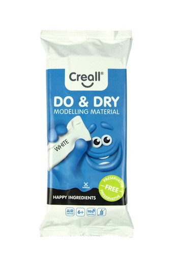 [1000023] Klei Creall do & dry wit 1000gr