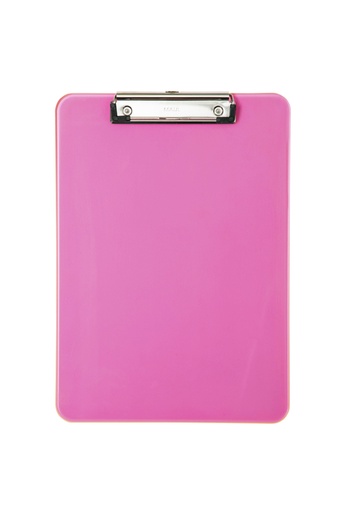 [1000303] Klembord MAUL A4 staand transparant PS neon roze