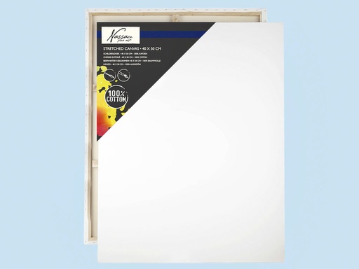 [1000360] Canvas Nassau fine art 40x50cm 100% katoen