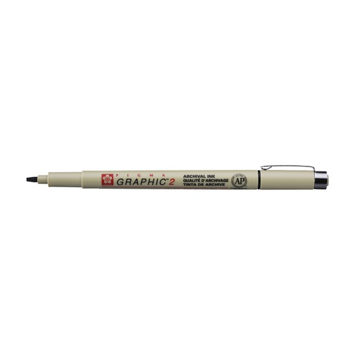 [1385353] Fineliner Sakura Pigma Graphic 2 2.0mm zwart