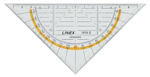 [1385383] Geodriehoek Linex 1616G