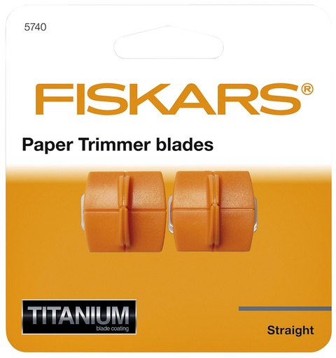 [1386007] Reservemes Fiskars TripleTrack Titanium set à 2 stuks oranje