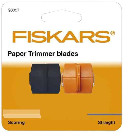 [1386012] Reservemes en riller Fiskars draagbare rolsnijmachine A4
