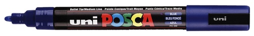 [1386094] Verfstift Posca PC5M medium donkerblauw